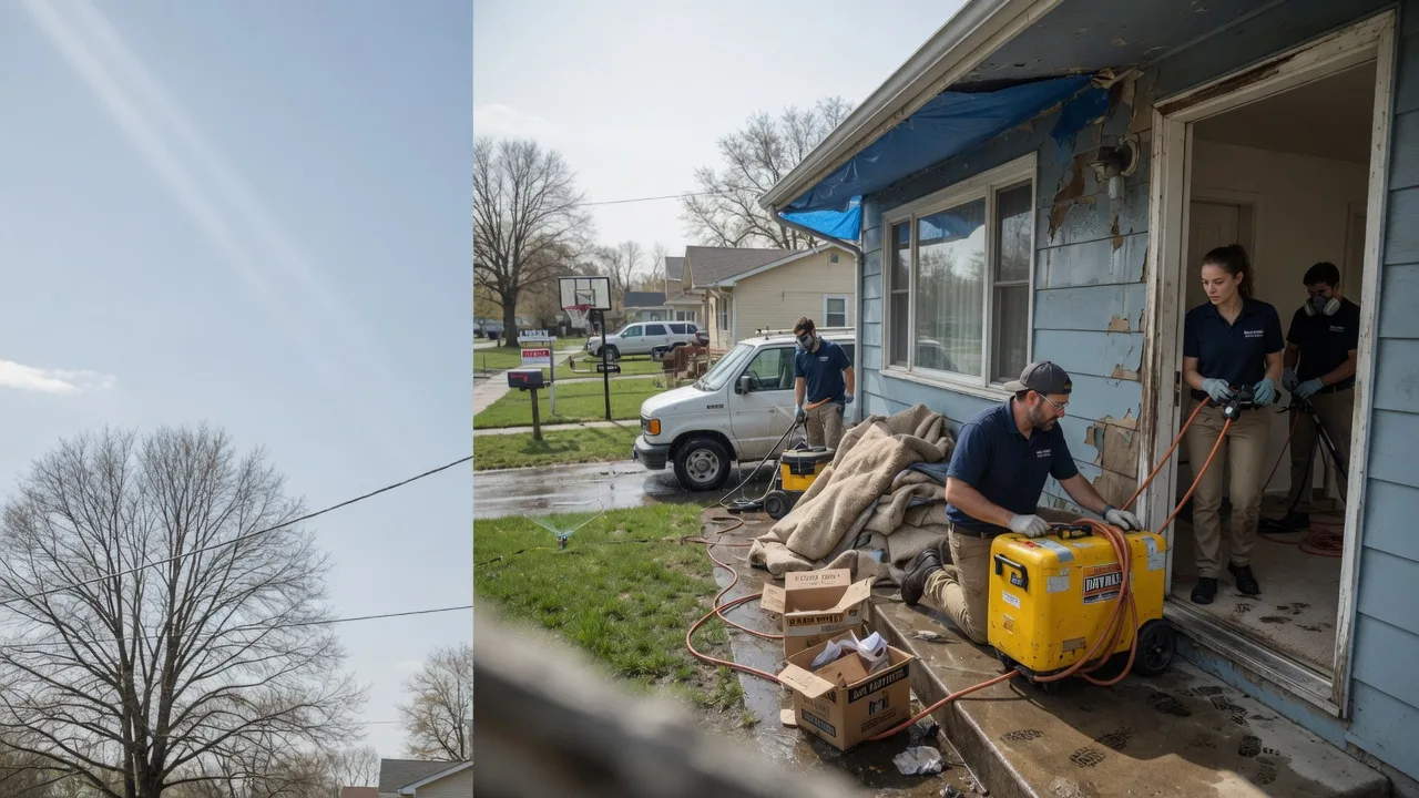 Basement Flood Cleanup in Elsberry, MO near me